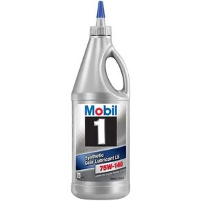 Mobil 1 102490 75W-140 Synthetic Gear Lube - 1 Quart (Pack of 2)