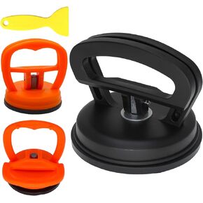 Dent Puller, 3 Pack Dent Removal Kit with Scraper Tool, Powerful Car Dent Remover,Suction Cup Dent Puller and Dent Repair Kit Handle Lifter for Cars Body Dent,Glass,Tiles ,Objects Moving,Dent Repair in Kuwait