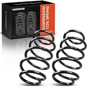 A-Premium 2Pcs Rear Suspension Coil Spring Set Compatible with Jeep Grand Cherokee 2005 2006 2007 2008 2009 3.0L 3.7L 4.7L, Driver and Passenger Side, Replace# 52089249AC, 52089818AD