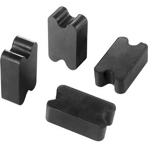 Heavy-Duty Rubber Rear Coil Spring Spacer Boosters, 2" to 2.5" LIft Increases Spring Tension,2.5" Thick Pack of 4