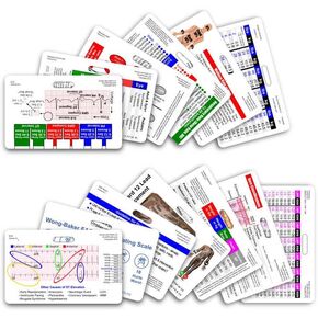 Complete EMS Horizontal Badge Card Set - 13 Cards