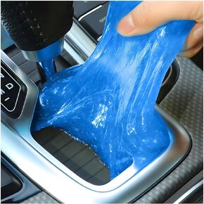Osilly Cleaning Gel for Car, Auto Detailing Putty for Dust Removal, Universal Crevice Cleaner Automotive Interior Cleaning Slime Mud, Car Accessories for Air Vents, Keyboard, PC, Laptops (Pink)
