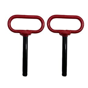 Hitch Pin 3/4 x 6-1/2 inch Trailer Tow Hitch Lock Pin Clevis Pin with Handle and Clip Fits Car Tractor Towing RV Truck Boat