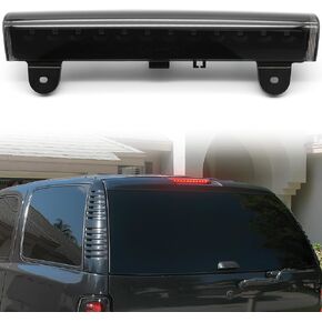 KEWISAUTO Smoked Black LED 3rd Third Brake Light Rear Brake Stop Tail Light for Suburban 1500 2500 Tahoe / Yukon XL 2000-2006 Accessories (1PCS)