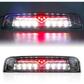 Tresound for 2009-2017 Dodge Ram 1500 2500 3500 3rd Third Brake Light Cargo Light LED High Mount Lamp (Smoked)