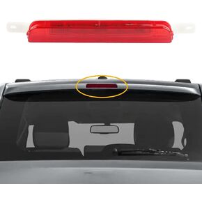 Dasbecan LED 3rd Third Brake Light Center High Mount Stop Light Compatible with 2008-2019 Dodge Grand Caravan 2008-2019 Chrysler Town & Country Replaces# 68083906AC 68083906AB