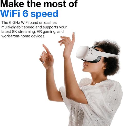 Linksys WiFi Mesh 6E Tri-Band Router | Fast and Reliable speeds | Connect 50+ Devices | Coverage of 2,500 Sq Ft | 2021 Release in Saudi Arabia