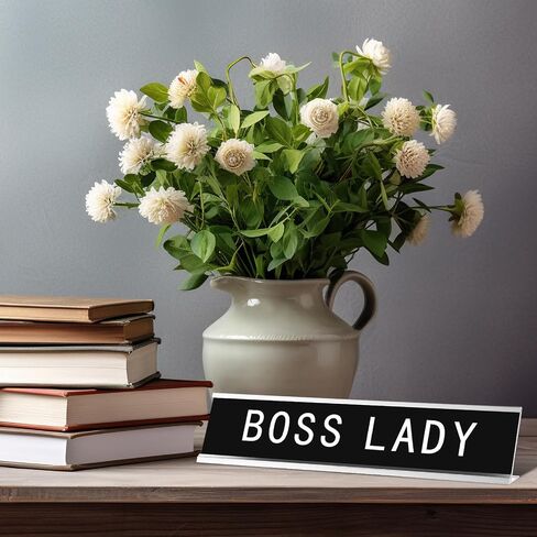 Funny Desk Signs for Office, Novelty Nameplate Office Decor Black Desk Plaque for Women Men Coworker Gift Home Supply Accessories, 10 x 2 Inch(Fixer of Everything) in Kuwait