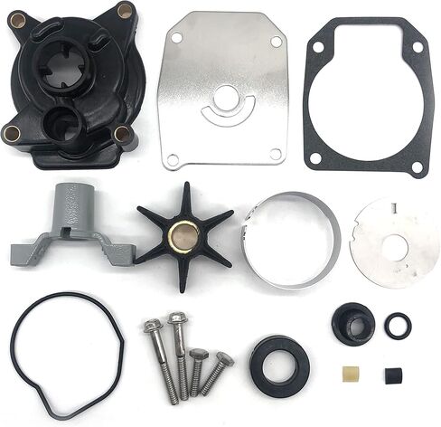 0396933 Water Pump Impeller Repair Kit for Evinrude Johnson Outboard 0439077 0390770 18-3399 40/45/48/50/55/60 hp in Saudi Arabia