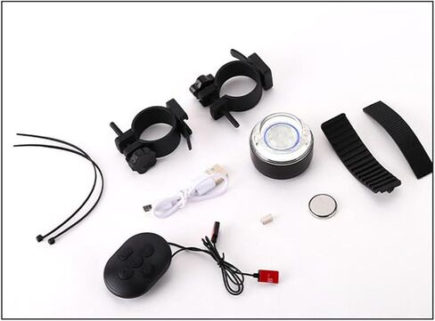 Smart Bike Tail Light for Night Ride, Safety Warning Waterproof and Durable, USB Rechargeable Night Riding 9 Light Modes,Brake Sensing Bicycle Rear Light are Suitable for All Kinds of Roads. in Saudi Arabia