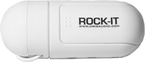 OrigAudio Rock-IT 2.0 مكبر صوت اهتزاز محمول مع مقبس قياسي 3.5 ملم. الموديل ROCK-IT-WH in Kuwait