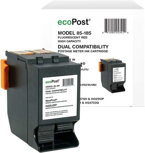 ecoPost Brand Replacement Postage Meter Cartridge for Quadient Hasler ISINK4HC, IMINK4HC, 4145711Y, ININK67HC | Red in Saudi Arabia