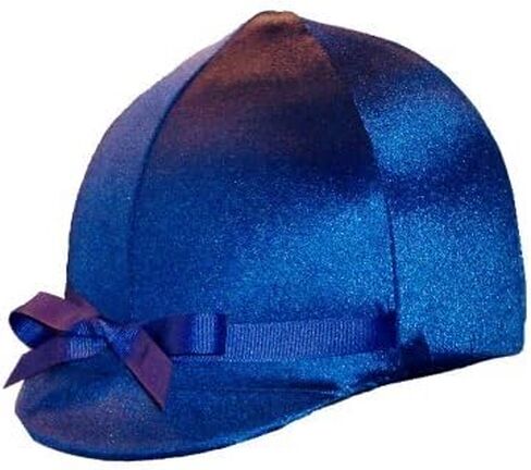 Equestrian Riding Helmet Cover - Navy Blue in Saudi Arabia