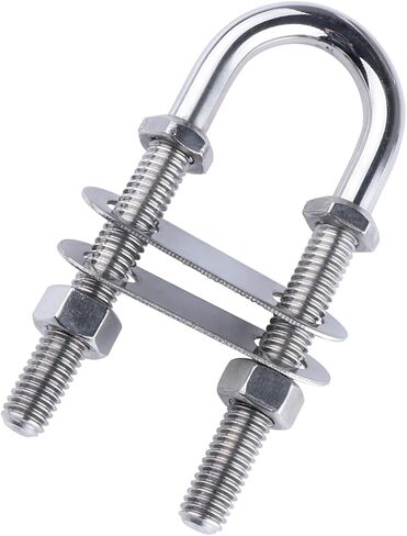 Hoffen Boat Stern Bow Eye Marine Stainless Steel 4-1/2" U Bolt Tie Down Long in Saudi Arabia