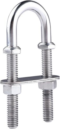 Hoffen Boat Stern Bow Eye Marine Stainless Steel 4-1/2" U Bolt Tie Down Long in Saudi Arabia