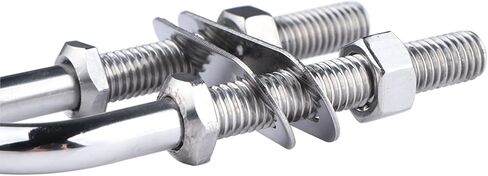 Hoffen Boat Stern Bow Eye Marine Stainless Steel 4-1/2" U Bolt Tie Down Long in Saudi Arabia