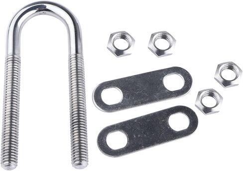 Hoffen Boat Stern Bow Eye Marine Stainless Steel 4-1/2" U Bolt Tie Down Long in Saudi Arabia