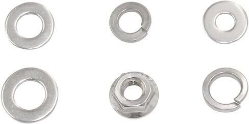 211 قطعة الفولاذ المقاوم للصدأ كتلة صغيرة محرك عرافة بولت عدة ل SBC تشيفي 265 283 302 305 307 327 350 400 in Kuwait