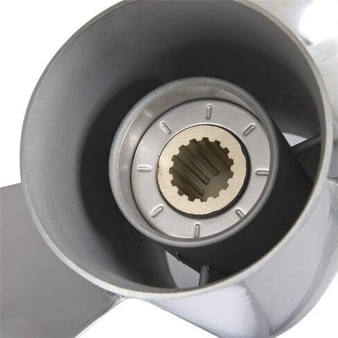 YOUNG PROPS Tim's Marine 13 x 19 Stainless Steel Outboard Propeller for Yamaha Engines 60-115 HP Reference No.688-45970-03-98, 15 Tooth, RH in Saudi Arabia