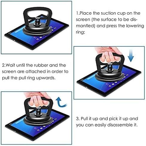 Dent Puller, Suction Cup, Car Dent Remover Puller, Dent Removal Kit for Cars, Dent Puller Kit, Auto Suction Dent Removal, Paintless Dent Removal Kit, Small Dent Puller, Body Repair Tool, 2 pcs in Saudi Arabia