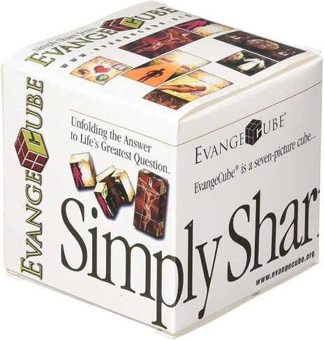 EvangeCube - 4 Pack of The Gospel Sharing Evangelism Cube - Official in Saudi Arabia