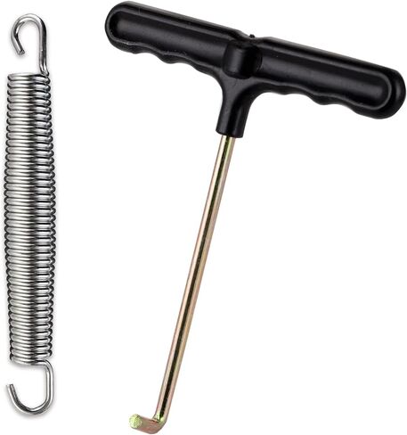 yarlung 20 Pack 7 Inch Trampoline Springs with 2 T-Hooks, Stainless Steel Springs Replacement Parts for Skywalker, JumpKing, Upperbounce, Skybound in Saudi Arabia
