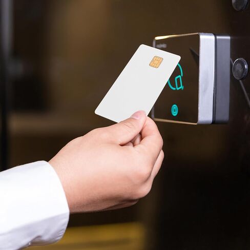 بطاقات X-belmox J2a040 Chip Java Jcop غير مدمجة، بطاقة Java الذكية J2a040 مع مسارين، شريط مغناطيسي HICO مقاس 8.4 مم، شريحة جافا للبطاقة البيضاء - 6 عبوات in Kuwait