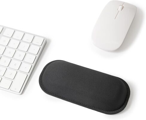 وسادة دعم مسند المعصم من Ergomi Mouse، لتخفيف آلام الكتابة، خفيفة الوزن لسهولة الحمل، دعم مريح للمكتب/المدرسة/الكمبيوتر/الكمبيوتر المحمول/Mac، أسود in Kuwait