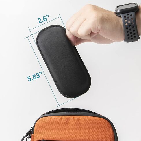 وسادة دعم مسند المعصم من Ergomi Mouse، لتخفيف آلام الكتابة، خفيفة الوزن لسهولة الحمل، دعم مريح للمكتب/المدرسة/الكمبيوتر/الكمبيوتر المحمول/Mac، أسود in Kuwait
