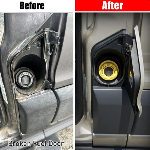 Jaronx Compatible with Ford Transit Fuel Door Assembly 2015-2023, Fuel Filler Door Kit with Gas Cap Cover for Transit-150/Transit-250/Transit-350/Transit-350HD, Fuel Door Housing Hinge CK4Z-5427936-A in Saudi Arabia
