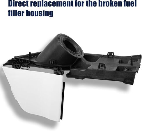 Jaronx Compatible with Ford Transit Fuel Door Assembly 2015-2023, Fuel Filler Door Kit with Gas Cap Cover for Transit-150/Transit-250/Transit-350/Transit-350HD, Fuel Door Housing Hinge CK4Z-5427936-A in Saudi Arabia