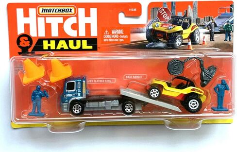 Matchbox Roadside Assistance [Hitch & Haul] MBX Flatbed King + Baja Bandit in Saudi Arabia