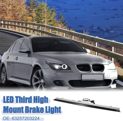 X AUTOHAUX مصباح إيقاف الفرامل الخلفي الثالث عالي المستوى 63257203224 لسيارة BMW 5 Series Estate Touring F11 2009-2017 in Saudi Arabia