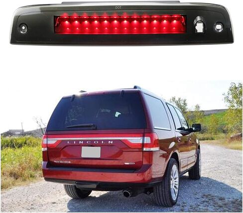 مصباح إيقاف أضواء الفرامل LED الثالث الثالث لسيارات فورد إكسبيديشن/لينكولن نافيجيتور 2003-2016 (عدسة حمراء) in Kuwait