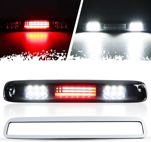 LED Third 3rd Brake Light for 1999-2007 Chevy Silverado/GMC Sierra 1500 2500 3500 HD Classic, Rear Cargo Lamp High Mount Stop light (Smoke Lens) in Saudi Arabia