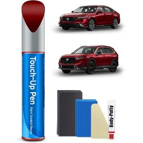 NH-883P Platinum White Pearl Touch Up Paint Kit Compatible with Honda Exact Match Car Scratch Repair Touch Up Paint Kit