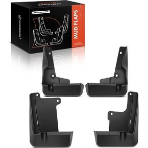 A-Premium Set of 4PCS Mud Flaps Splash Guards Mudguards Mudflaps with Hardware Kits Compatible with Toyota Camry 2018-2024, Front and Rear (Driver & Passenger Side)