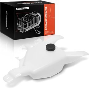 A-Premium Engine Coolant Overflow Recovery Reservoir Tank with Cap Compatible with Chevy Express 1500, Express 2500, Express 3500, Express 4500 & GMC Savana 1500, Savana 2500, Savana 3500, Savana 4500