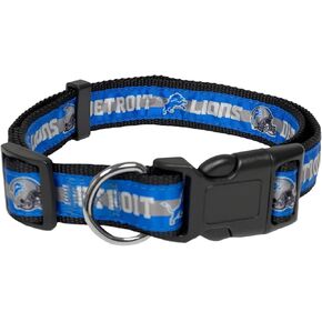 Pets First NFL Buffalo Bills Licensed PET COLLAR, Large - Heavy-Duty, Strong, and Durable Dog Collar. Available in 31 Football Teams and 4 Sizes