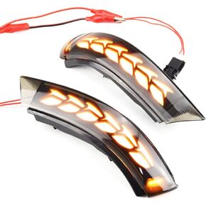 LED Dynamic Turn Signal Light Indicator Sequential Blinker Lamp Compatible with Ca-dillac CT4 CT4-V 20-2022, Ca-dillac ATS ATS-V 2013-2019