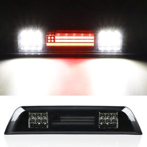 High Mount Stop Light Led 3rd Brake Light Fit for Tacoma 2016-2021 Third Brake Light Rear Cab Roof Center Mount Brake Cargo Lamp (Smoke Lens)
