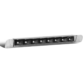 DNA MOTORING 3BL-TRAV409-LED-CH Chrome Housing LED High Mount 3rd Third Brake Light [Compatible with 09-13 Corolla / 08-13 Highlander / 06-12 RAV4 / 08-17 Sequoia]