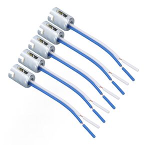 1156 Bulb Connector, 10PCS 1156 Bulb Sockets LED Turn Light Holder with 3.5in Harness DC 12V Flexible