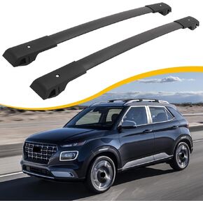 Roof Rack Cross Bars Fit for Hyundai Venue 2020-2025 Cargo Carrier Crossbar Accessories Adjustable Luggage