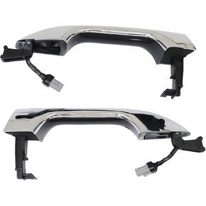 2Pcs Driver and Passenger Side Outside Door Handle Compatible with Kia Sportage 2017 2018 2019 2020 2021 Replace 82651-D9710
