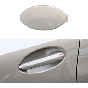 Car Door Handle Key Cover Keyhole Protector Cap Lock Access Replacement for BMW Z4 X3 X4 X5 X6 X7 3 4 5 6 8 Series OE# 8089701 7470565 7470575 (Alpine White)