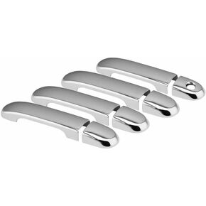 SEGADEN Chrome Plated Door Handle Cover Compatible with Nissan Versa Tiida Latio 2004-2011 Note 2004-2009 (4 Doors No Passenger Keyhole) XG7505A