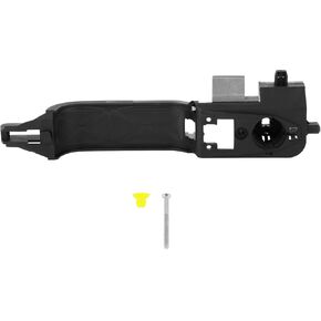 LUJUNTEC Exterior Door Handle Front Right Side Replacement for Ford Focus 2002-2007 Black Handle Replace OE 6S43-A224A36AC 6S4Z-5426684-E 6S4Z-5426684-D