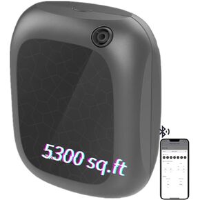Fragrance Aroma Scent Collection Diffuser - Area 5300 sq. ft, Bussiness, Home, 7 Fl. Oz 200ml, Bluetooth Control, X200 Black, DIFFMELY
