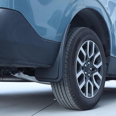 4 قطع من اللوحات الطينية من Aunginsy متوافقة مع Ford Maverick 2022 2023 2024 شاحنة في جميع الأحوال الجوية، واقيات الطين الأمامية والخلفية لا تتطلب الحفر، ملحقات خارجية لحماية المواد المرنة in Saudi Arabia
